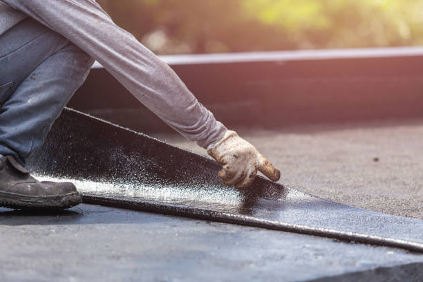Professional Basement Waterproofing technician working in Shiloh, PA
